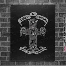 Load image into Gallery viewer, Shirts Posters / 4"x6" / Black Obey N Conform