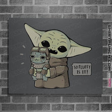 Load image into Gallery viewer, Daily_Deal_Shirts Posters / 4"x6" / Charcoal Fluffy Anzellan