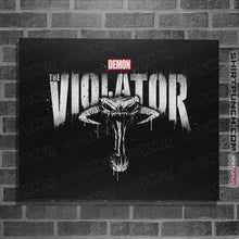 Load image into Gallery viewer, Shirts Posters / 4"x6" / Black Demon Punisher