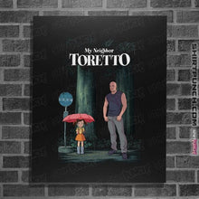 Load image into Gallery viewer, Daily_Deal_Shirts Posters / 4"x6" / Black My Neighbor Toretto