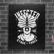 Load image into Gallery viewer, Shirts Posters / 4"x6" / Black Infected