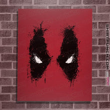 Load image into Gallery viewer, Shirts Posters / 4"x6" / Red Splatter Merc