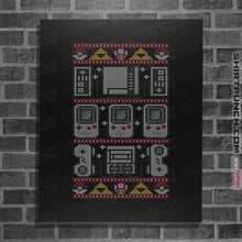 Load image into Gallery viewer, Secret_Shirts Posters / 4"x6" / Black Nintendmas