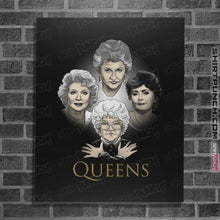 Load image into Gallery viewer, Shirts Posters / 4"x6" / Black Golden Queens