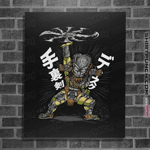 Load image into Gallery viewer, Daily_Deal_Shirts Posters / 4"x6" / Black Shuriken Disk