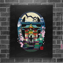 Load image into Gallery viewer, Daily_Deal_Shirts Posters / 4"x6" / Black Spirited Journey