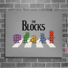 Load image into Gallery viewer, Last_Chance_Shirts Posters / 4"x6" / Sports Grey The Blocks