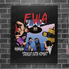 Load image into Gallery viewer, Secret_Shirts Posters / 4"x6" / Black Fighters With Attitude