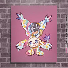 Load image into Gallery viewer, Shirts Posters / 4"x6" / Azalea Magical Silhouettes - Gatomon