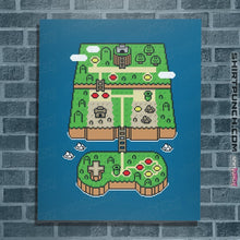 Load image into Gallery viewer, Shirts Posters / 4"x6" / Sapphire Super Console World