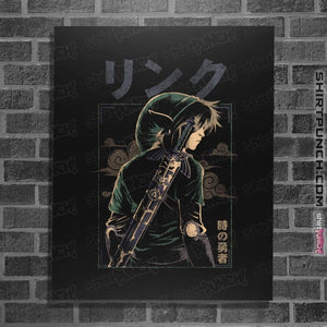 Shirts Posters / 4"x6" / Black The Hero Of Time