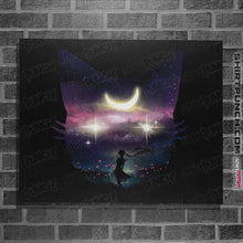 Load image into Gallery viewer, Secret_Shirts Posters / 4&quot;x6&quot; / Black Moon Chaser Secret Sale
