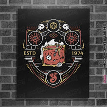 Load image into Gallery viewer, Shirts Posters / 4"x6" / Black Top Dungeon Enemies