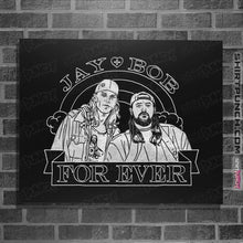 Load image into Gallery viewer, Shirts Posters / 4"x6" / Black Jay & Bob