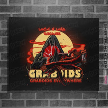 Load image into Gallery viewer, Secret_Shirts Posters / 4"x6" / Black Graboids Everywhere
