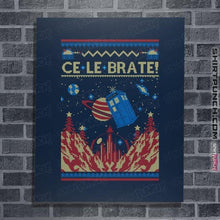 Load image into Gallery viewer, Shirts Posters / 4"x6" / Navy Ce Le Brate