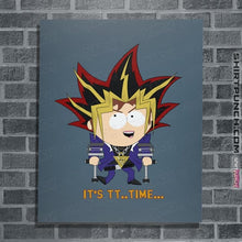Load image into Gallery viewer, Daily_Deal_Shirts Posters / 4"x6" / Indigo Blue Duel Time