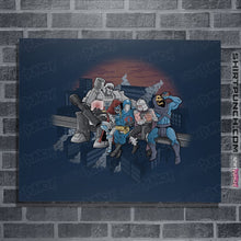 Load image into Gallery viewer, Shirts Posters / 4"x6" / Navy Villains At Break