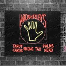 Load image into Gallery viewer, Secret_Shirts Posters / 4"x6" / Black Madam Ruby