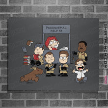 Load image into Gallery viewer, Shirts Posters / 4"x6" / Charcoal The Busters Are In