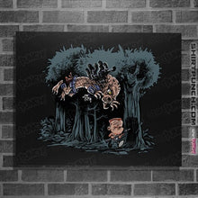 Load image into Gallery viewer, Daily_Deal_Shirts Posters / 4"x6" / Black Arnie And Predator