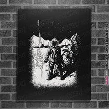 Load image into Gallery viewer, Daily_Deal_Shirts Posters / 4"x6" / Black Snow Bound Thing