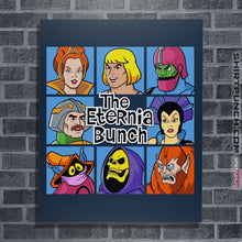 Load image into Gallery viewer, Shirts Posters / 4"x6" / Navy The Eternia Bunch
