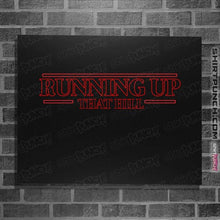 Load image into Gallery viewer, Secret_Shirts Posters / 4"x6" / Black Running Up That Hill