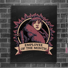 Load image into Gallery viewer, Shirts Posters / 4"x6" / Black Employee Of The Month