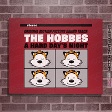 Load image into Gallery viewer, Daily_Deal_Shirts Posters / 4"x6" / Red The Hobbes Album