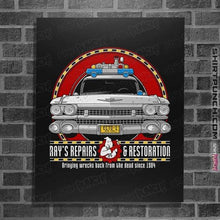 Load image into Gallery viewer, Shirts Posters / 4"x6" / Black Ray's Repair