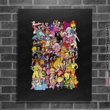 Load image into Gallery viewer, Daily_Deal_Shirts Posters / 4"x6" / Black Saturday Morning Ladies