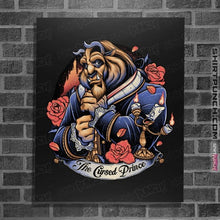 Load image into Gallery viewer, Daily_Deal_Shirts Posters / 4"x6" / Black The Beast