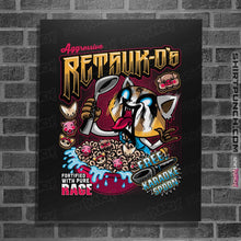 Load image into Gallery viewer, Shirts Posters / 4"x6" / Black Retsuk-o's