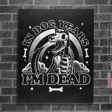 Load image into Gallery viewer, Shirts Posters / 4"x6" / Black In Dog Year