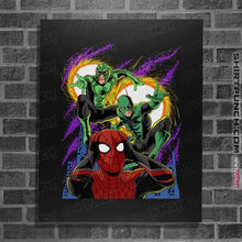 Load image into Gallery viewer, Secret_Shirts Posters / 4"x6" / Black Wrong Universe