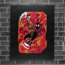 Load image into Gallery viewer, Secret_Shirts Posters / 4"x6" / Black Miles Verse