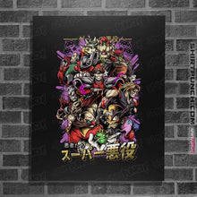 Load image into Gallery viewer, Daily_Deal_Shirts Posters / 4"x6" / Black Villain Gang