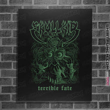 Load image into Gallery viewer, Shirts Posters / 4"x6" / Black Terrible Fate