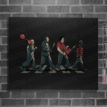 Load image into Gallery viewer, Shirts Posters / 4"x6" / Black Abbey Horror