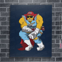 Load image into Gallery viewer, Daily_Deal_Shirts Posters / 4&quot;x6&quot; / Navy Duff Knight
