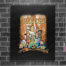 Load image into Gallery viewer, Shirts Posters / 4"x6" / Black The Recess