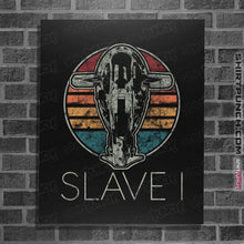 Load image into Gallery viewer, Shirts Posters / 4"x6" / Black Vintage Hunter Vessel