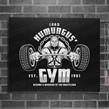 Load image into Gallery viewer, Secret_Shirts Posters / 4"x6" / Black Lord Humungus' Gym
