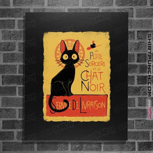 Load image into Gallery viewer, Shirts Posters / 4"x6" / Black Service De Livraison