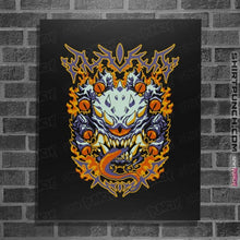 Load image into Gallery viewer, Shirts Posters / 4"x6" / Black Beholder Crest