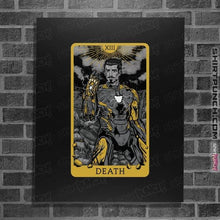 Load image into Gallery viewer, Shirts Posters / 4"x6" / Black Tarot Death