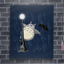 Load image into Gallery viewer, Shirts Posters / 4"x6" / Navy Just Singing In The Rain