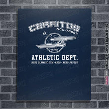 Load image into Gallery viewer, Secret_Shirts Posters / 4"x6" / Navy Lower Decks Athletics
