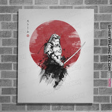 Load image into Gallery viewer, Shirts Posters / 4"x6" / White Storm Samurai
